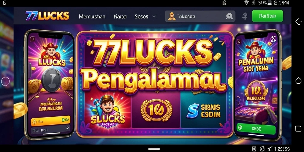 Screenshot gameplay 77LUCKS dengan visual yang memikat.
