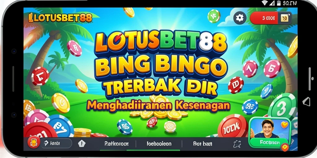 Tampilan gameplay LOTUSBET88 yang seru dan interaktif di dalam permainan Bingo.