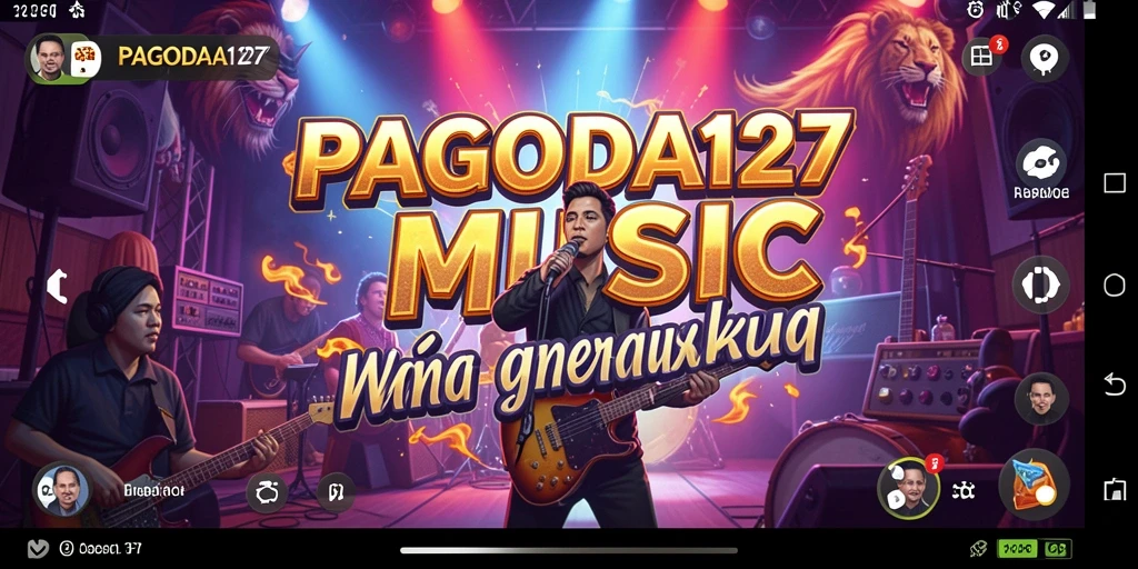 Screenshot utama PAGODA127 menampilkan gameplay yang menarik dan interaktif.