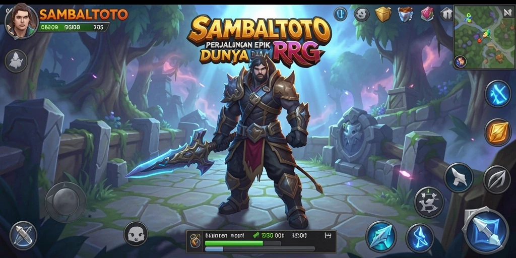 Screenshot utama SAMBALTOTO menampilkan aksi pertarungan yang mendebarkan.